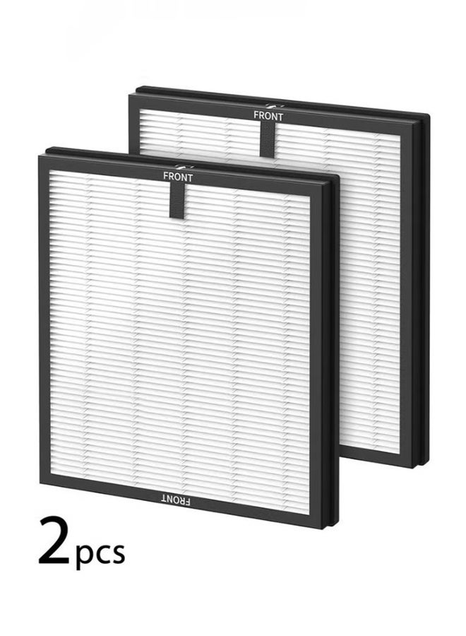 بكومور فلتر هواء H13 True HEPA بديل متوافق مع أجهزة تنقية الهواء ibsun HY4866 وMORENTO HY4866 وWESTHEY HY4866 وYIOU M1، مزود بكربون نشط، ترشيح متعدد الطبقات، يزيل الغبار ووبر الحيوانات الأليفة وحبوب اللقاح - مناسب لغرف النوم والمكاتب - عبوة قياسية من قطعتين - Image 1